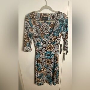 NWT Connected Apparel Women’s Midi Dress, Size 6